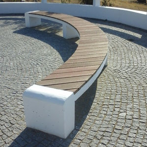 banco para espaço público contemporâneo 1