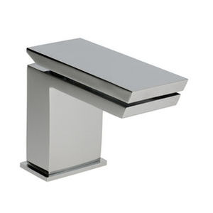 misturador monocomando para lavatório / de bancada / metálico / 1 orifício