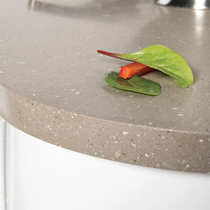 tampo de bancada em Solid Surface / para cozinha
