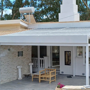 pérgola apoiada em parede