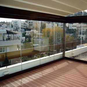 pérgola apoiada em parede