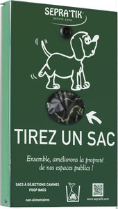 dispensador de sacos coletores de fezes de cão de piso