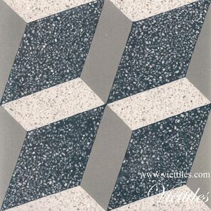 ladrilho hidráulico efeito terrazzo