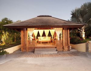 gazebo em teca