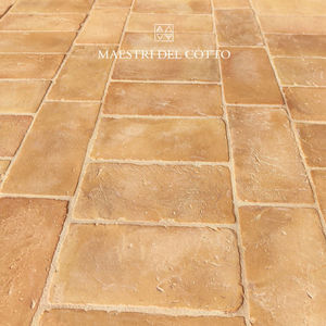 revestimento de piso em terracota