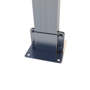 base de pilar pré-fabricada