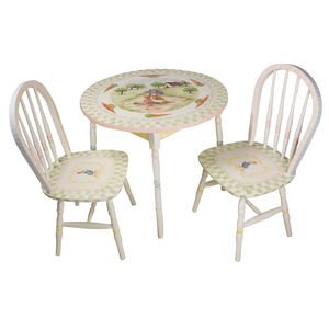 conjunto de mesa e cadeiras clássico 1
