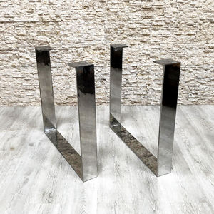 base de mesa em aço inoxidável 1