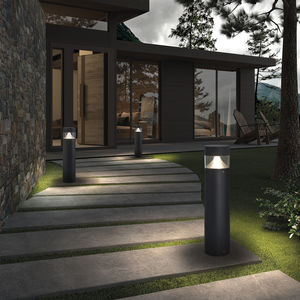 poste balizador de iluminação de jardim 1