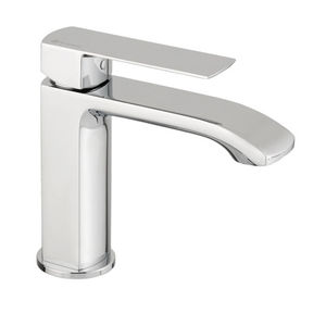 misturador monocomando para lavatório / em metal cromado / 1 furo