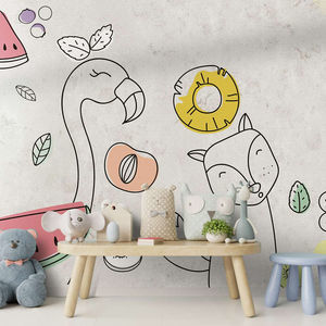 papel de parede contemporâneo