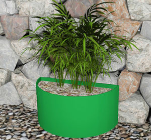floreira em material plástico