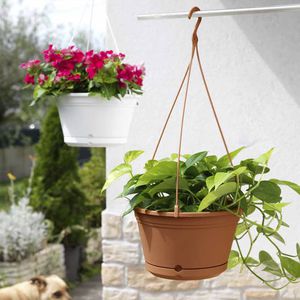 vaso de jardim em material plástico