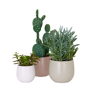 vaso de jardim em cerâmica