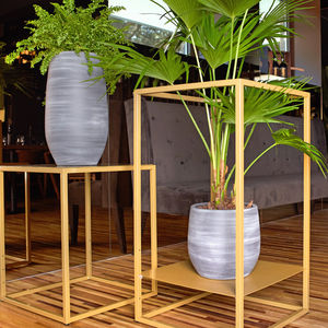 vaso de jardim em cerâmica