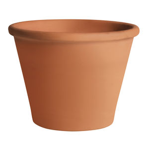 vaso de jardim em terracota
