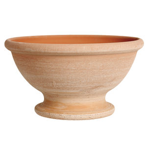 vaso de jardim em terracota
