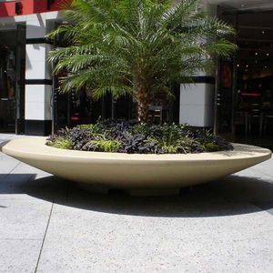 floreira em concreto