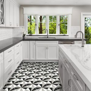 revestimentos hexagonais para ambientes internos