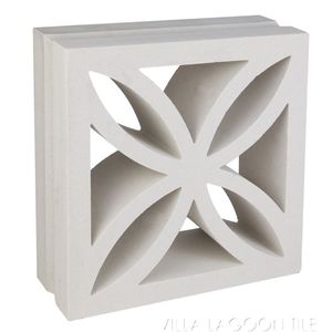 bloco de concreto decorativo
