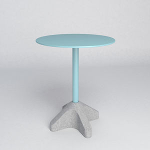 base de mesa em concreto