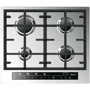 cooktop a gás / wok / em ferro fundido / com grill