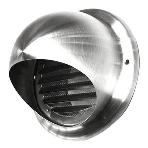 grelha de ventilação em aço inoxidável