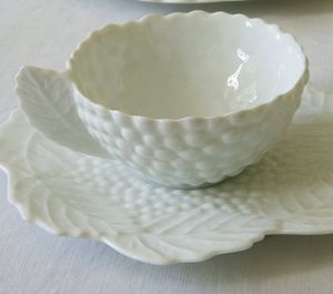 xícara de café em porcelana de Limoges