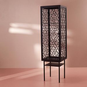 vitrina armário contemporânea