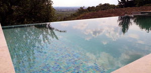 piscina em painéis