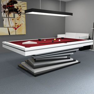 mesa de sinuca contemporânea
