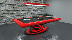 mesa de sinuca de design original