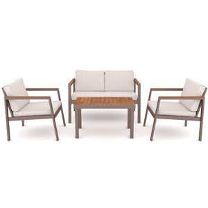 conjunto de jardim contemporâneo