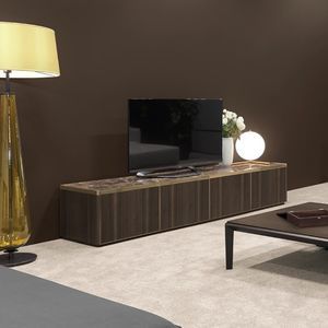 suporte de piso para TV contemporâneo