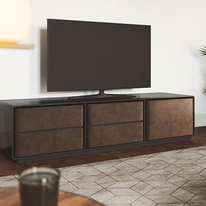 suporte de piso para TV contemporâneo