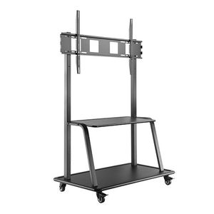 suporte de piso para TV contemporâneo