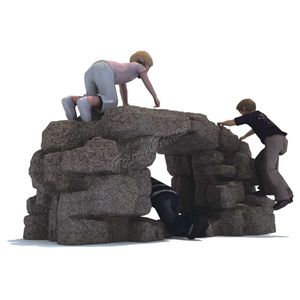 rocha de escalada para parque infantil