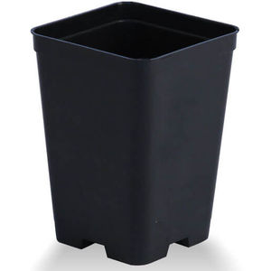 vaso de jardim em material plástico