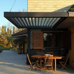 pérgola suspensa
