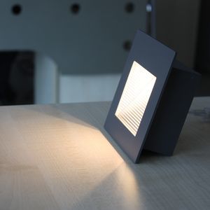 luminária de embutir na parede 1