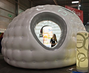 cabana‑bolha em PVC 1
