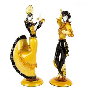 escultura em vidro de Murano