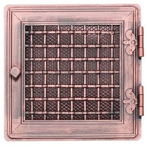 grelha de ventilação em aço