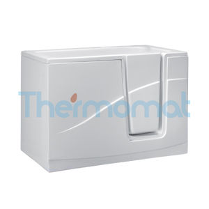 banheira freestanding / em acrílico / com porta
