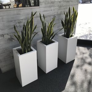 vaso de jardim em compósito