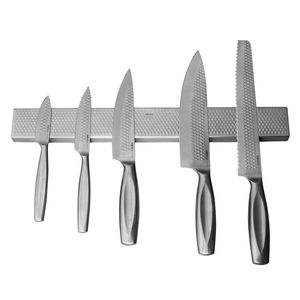 faca de cozinha com cabo em aço inoxidável