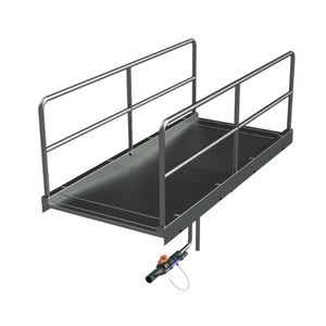 pedilúvio em aço inox 316 L