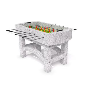 pebolim contemporâneo / para ambiente externo / para parque infantil / em concreto