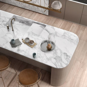 tampo de bancada em grés porcelanato