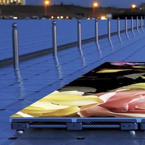 painel de LED de piso 1